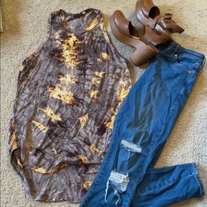 Earthbound tie-dye tank